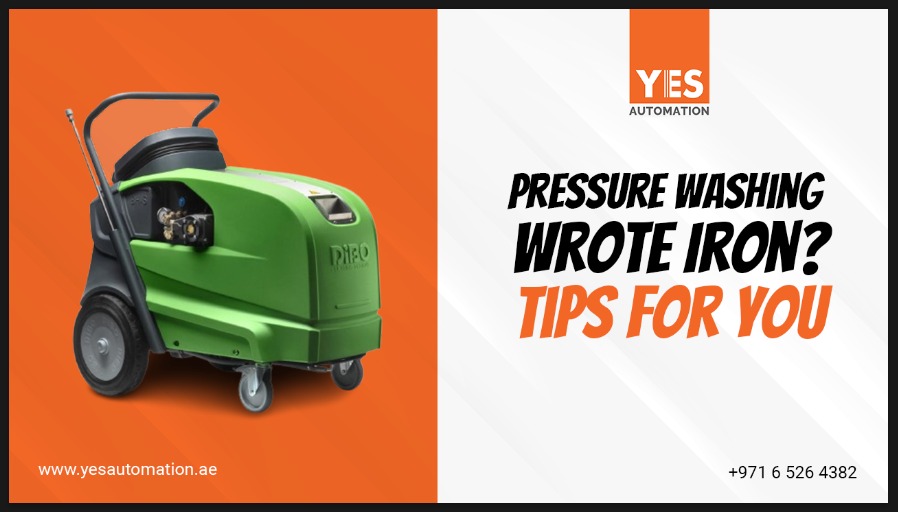 Pressure Washing Wrote Iron? Tips for you